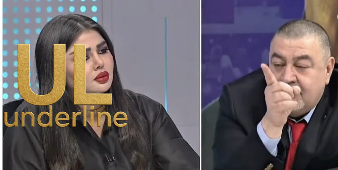 تحت الخط – فضيحة تلفزيونية: آراس حبيب يظهر ثملا مع سحر عباس جميل