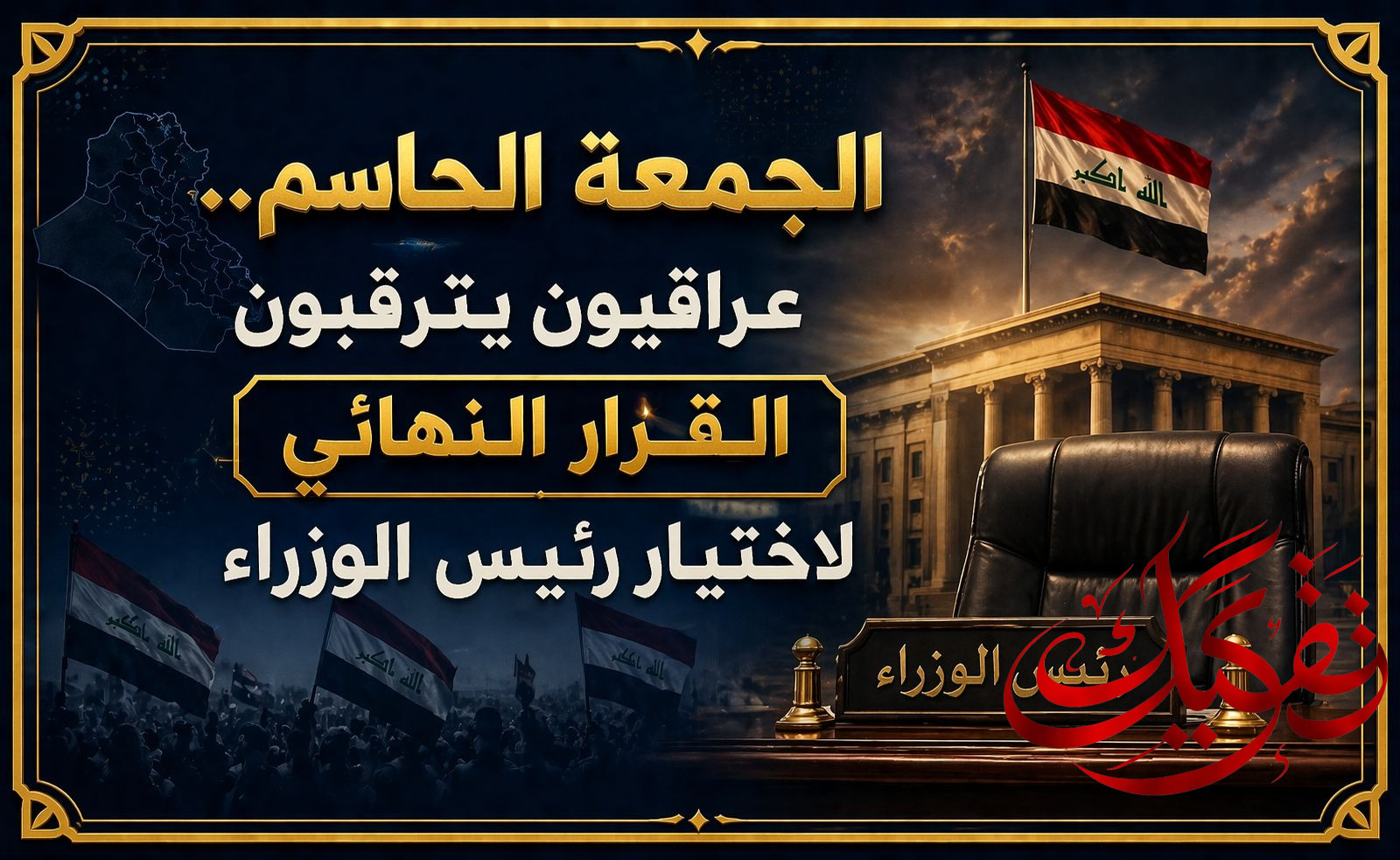 الجمعة الحاسم.. عراقيون يترقبون القرار النهائي لاختيار رئيس الوزراء