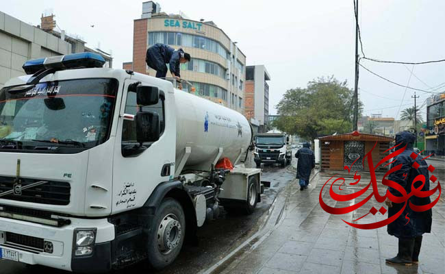 أمانة بغداد تستنفر لسحب مياه الأمطار وتشغيل المحطات بطاقاتها القصوى