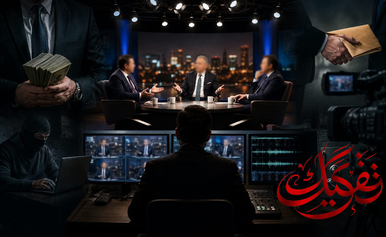 نداء الى هيئة الاعلام والاتصالات: الفضائيات تستضيف المتورطين رسميا بالابتزاز والفساد وتظهرهم المدافعين عن النزاهة