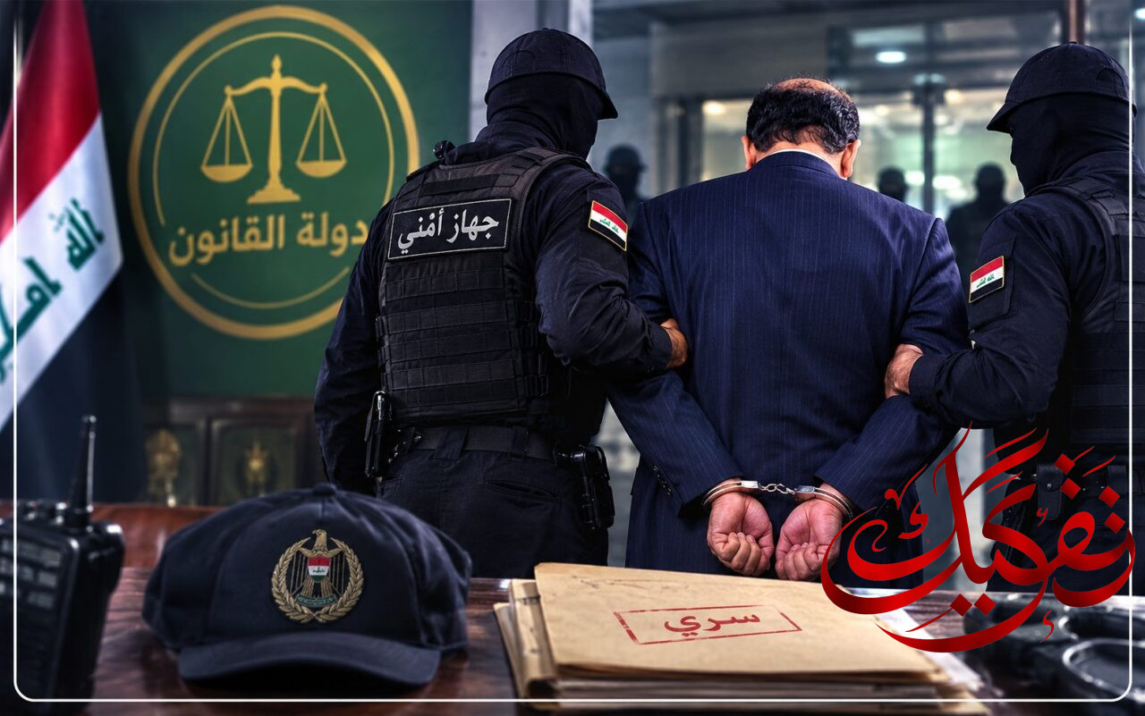 القاء القبض على ممثل دولة القانون في احد الأجهزة الامنية